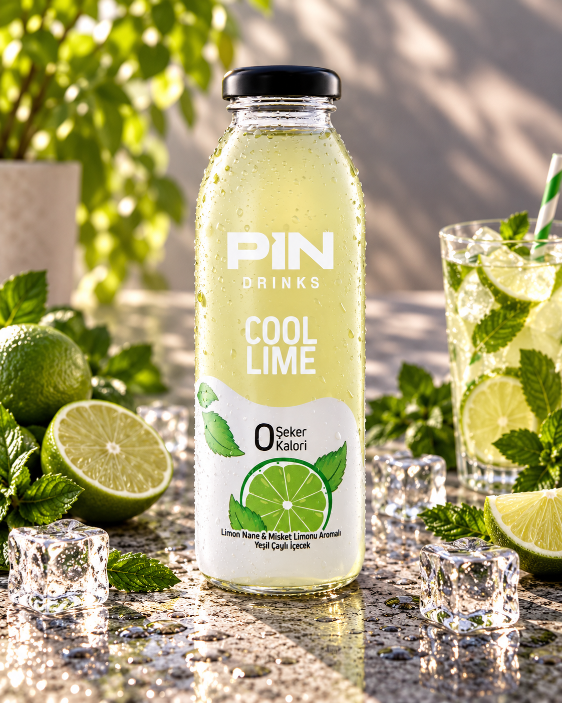 PİN CAM COOL LIME